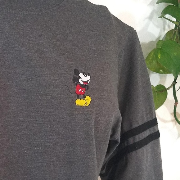 ~~SOLD~~Disney Mickey Long Sleeve Crop Tee - Picture 2 of 6